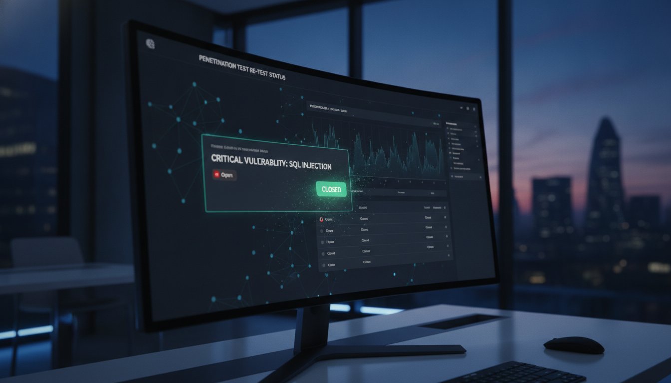 The Penetration Test Re-Testing Process: A Strategic Guide to Remediation Validation