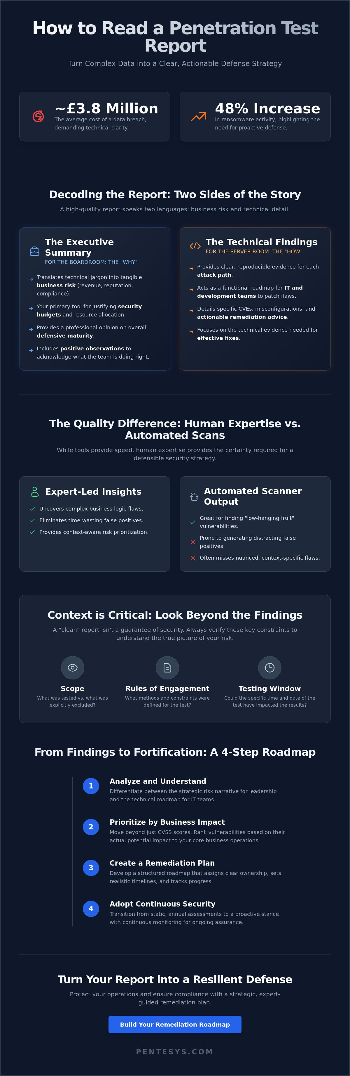 How to Read a Penetration Test Report: A Strategic Guide for 2026
